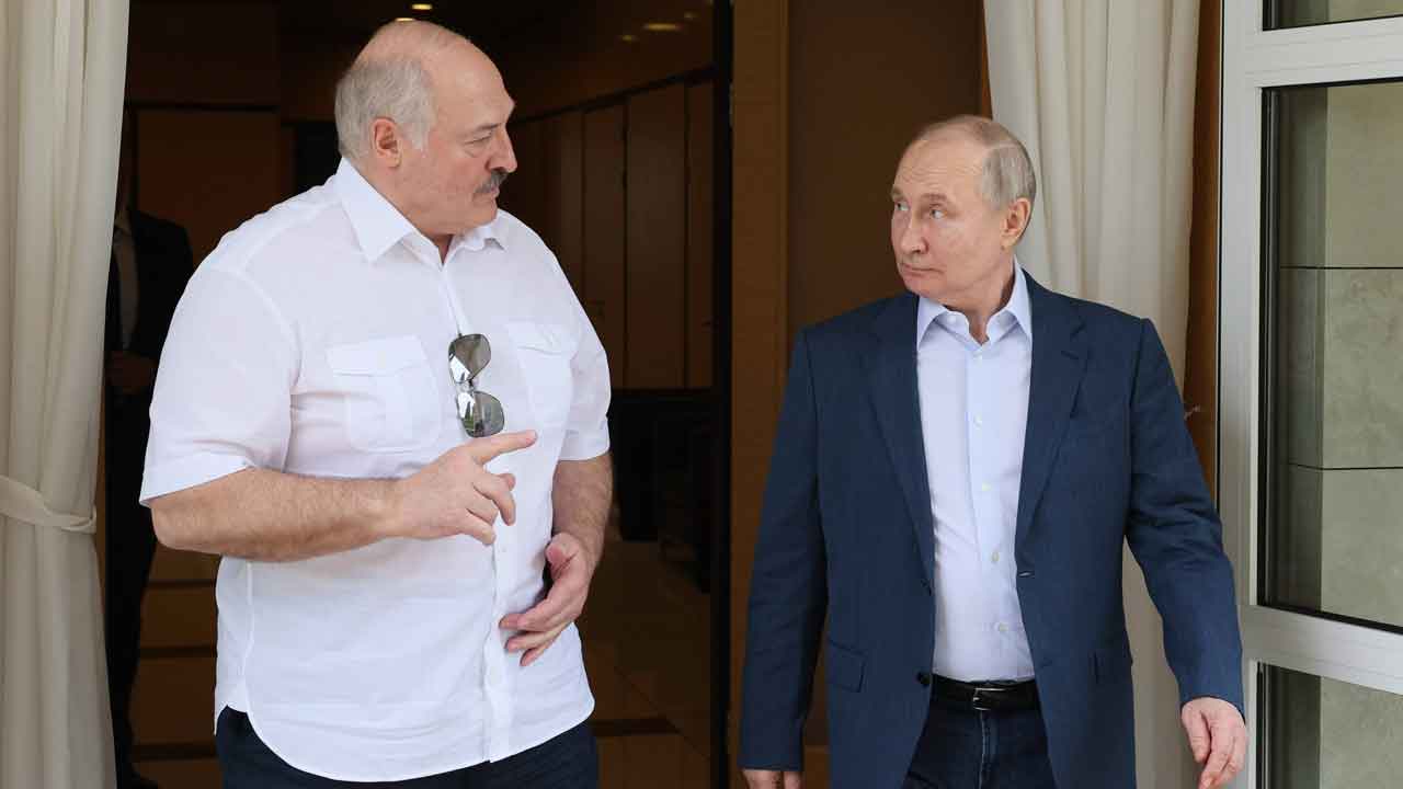 Belarus' president says he won't hesitate to use Russian nuclear weapons if his country faces aggression