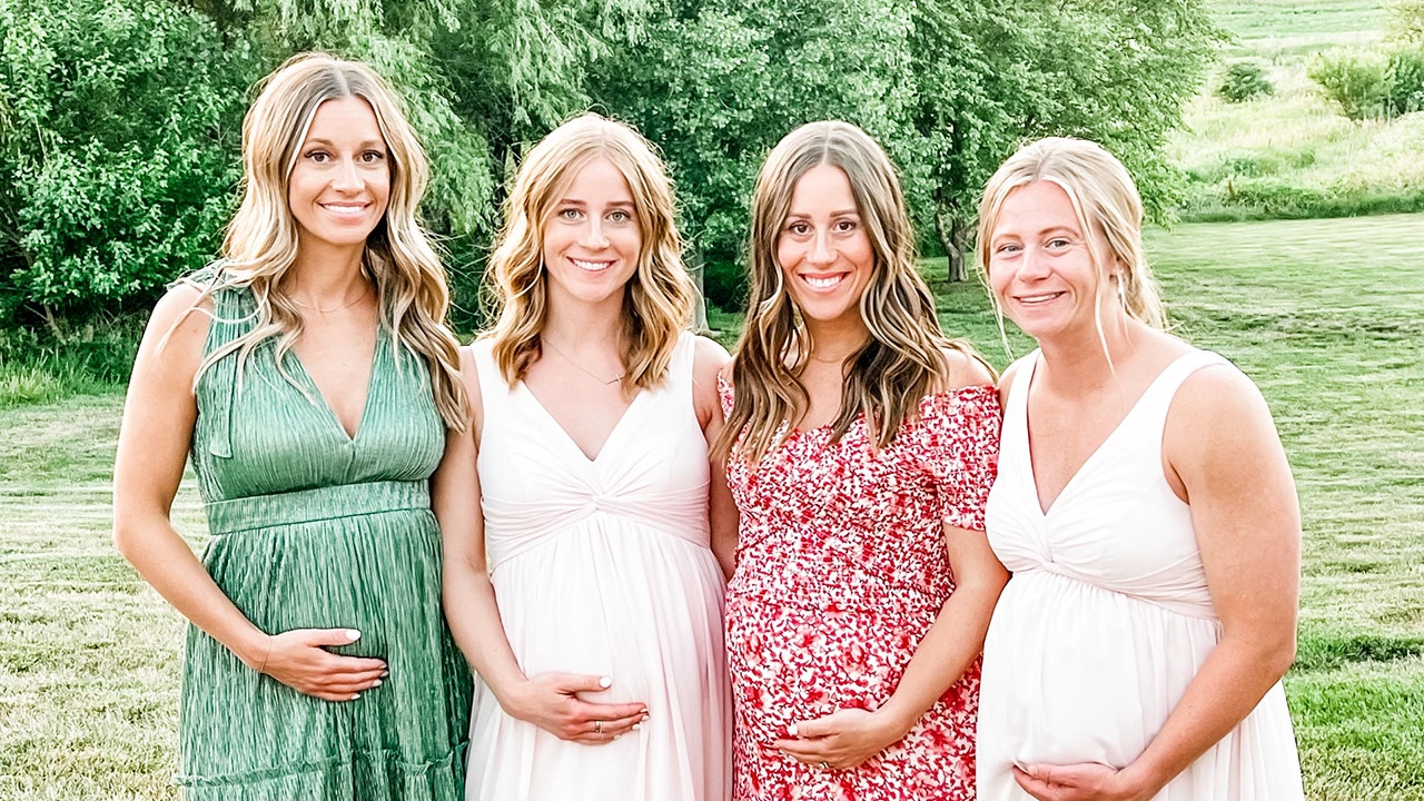 The Thiem sisters are all due with their babies between August and November 2023 - saying they did not plan this. (Jena Primsky)