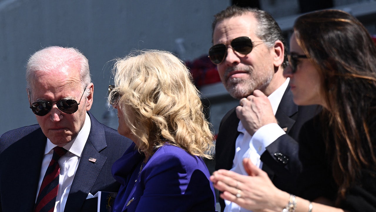 Joe, Jill and Hunter Biden together at graduation ceremony