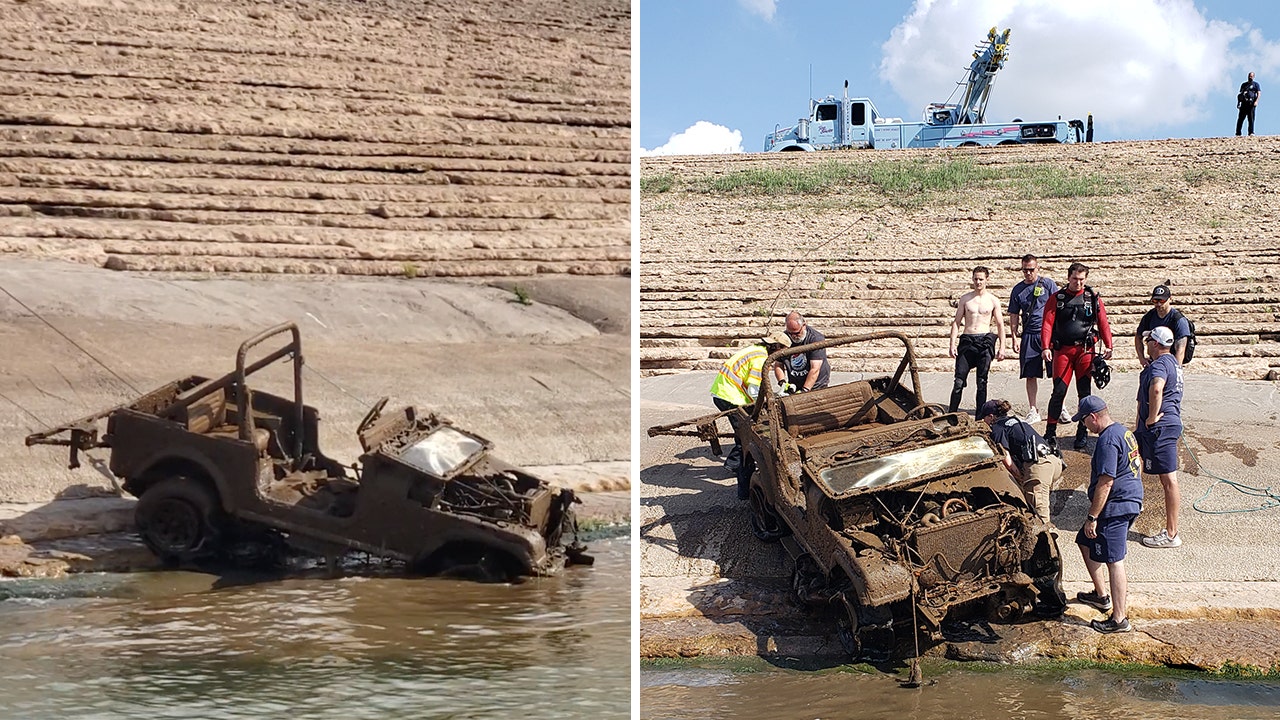 Kansas man reels in big one during fishing trip at lake: A stolen Jeep from 1990