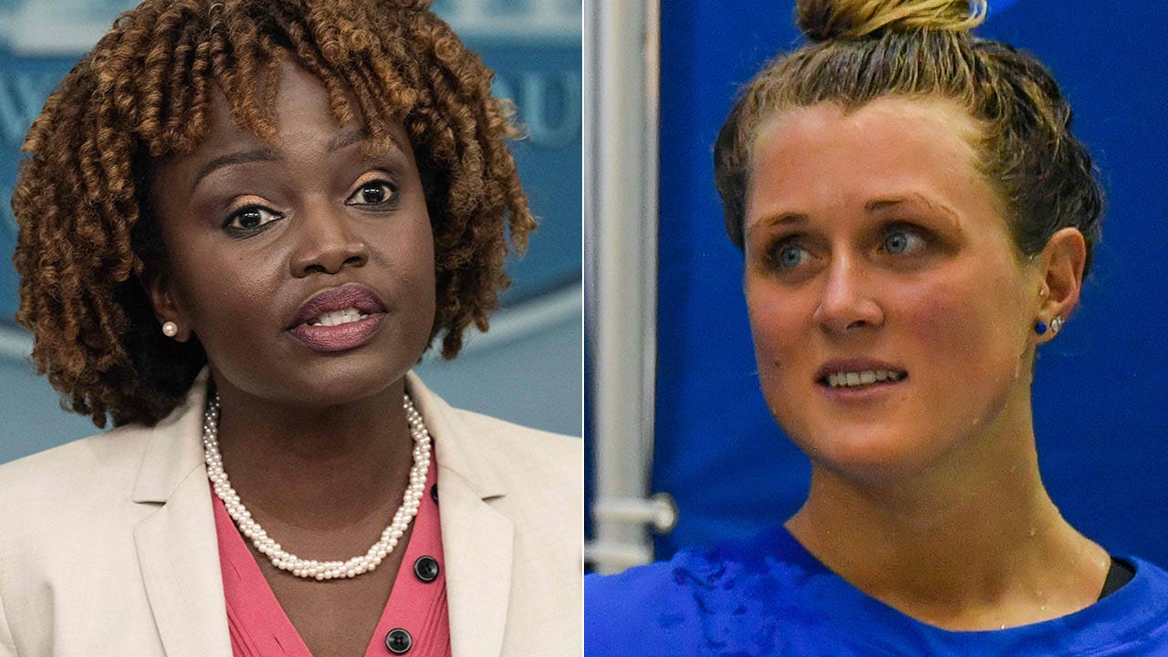 Riley Gaines slams Karine Jean-Pierre’s response to question about trans participation in girls sports