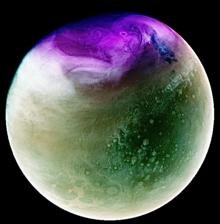 The second MAVEN UV image of Mars