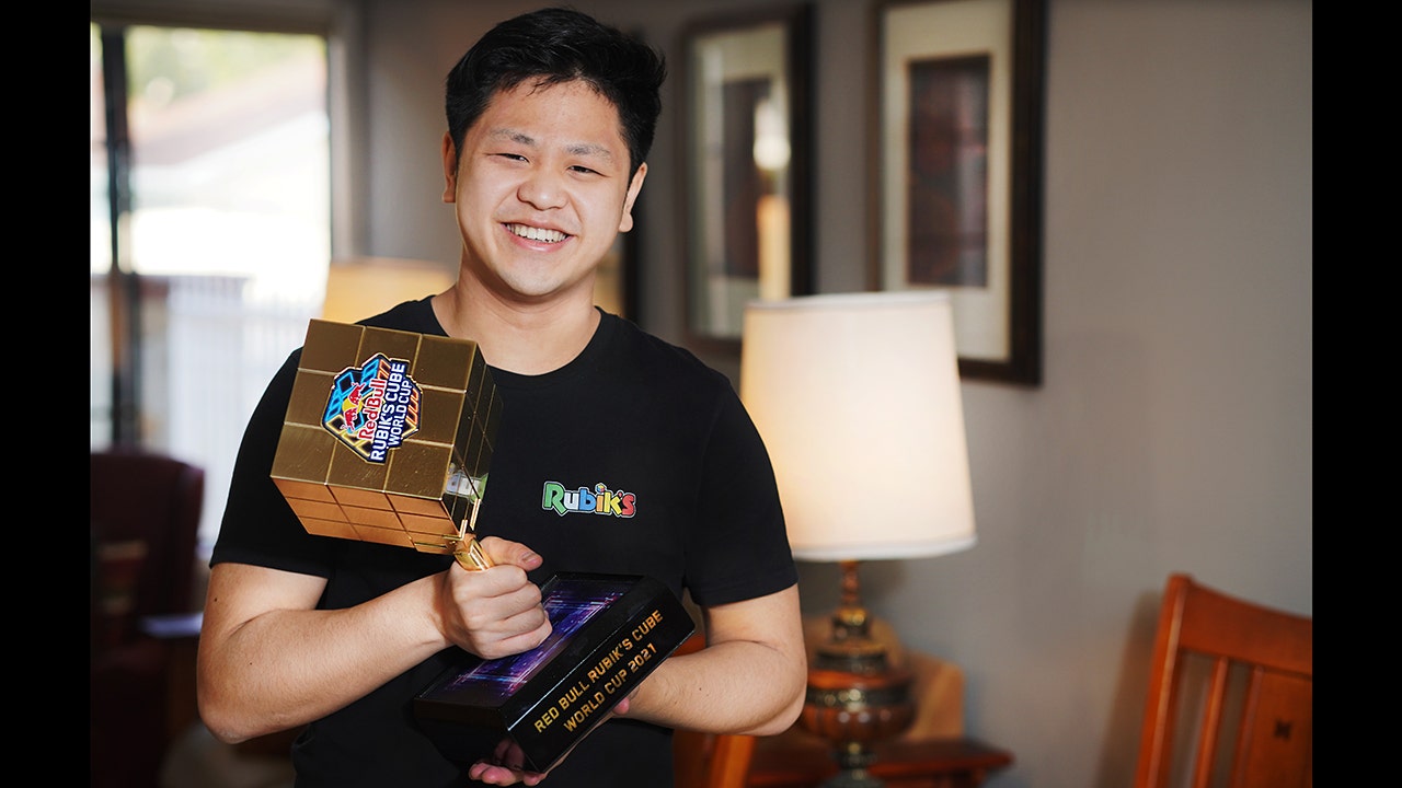 California man with severe autism beats Rubik’s Cube world record: 'Exuberance in our hearts'