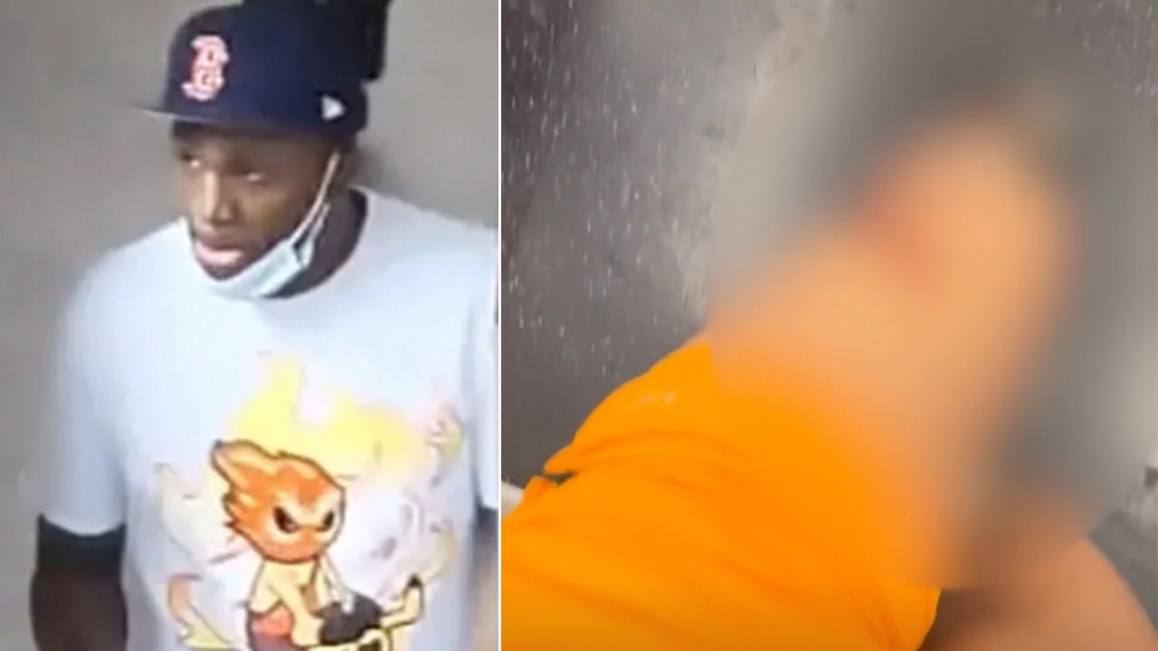 NYC subway slash video shows victim chase attacker as riders do nothing