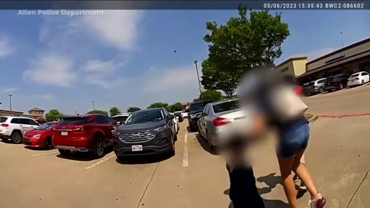 Allen, Texas, Police Officer Seen Neutralizing Mass Shooter In Dramatic