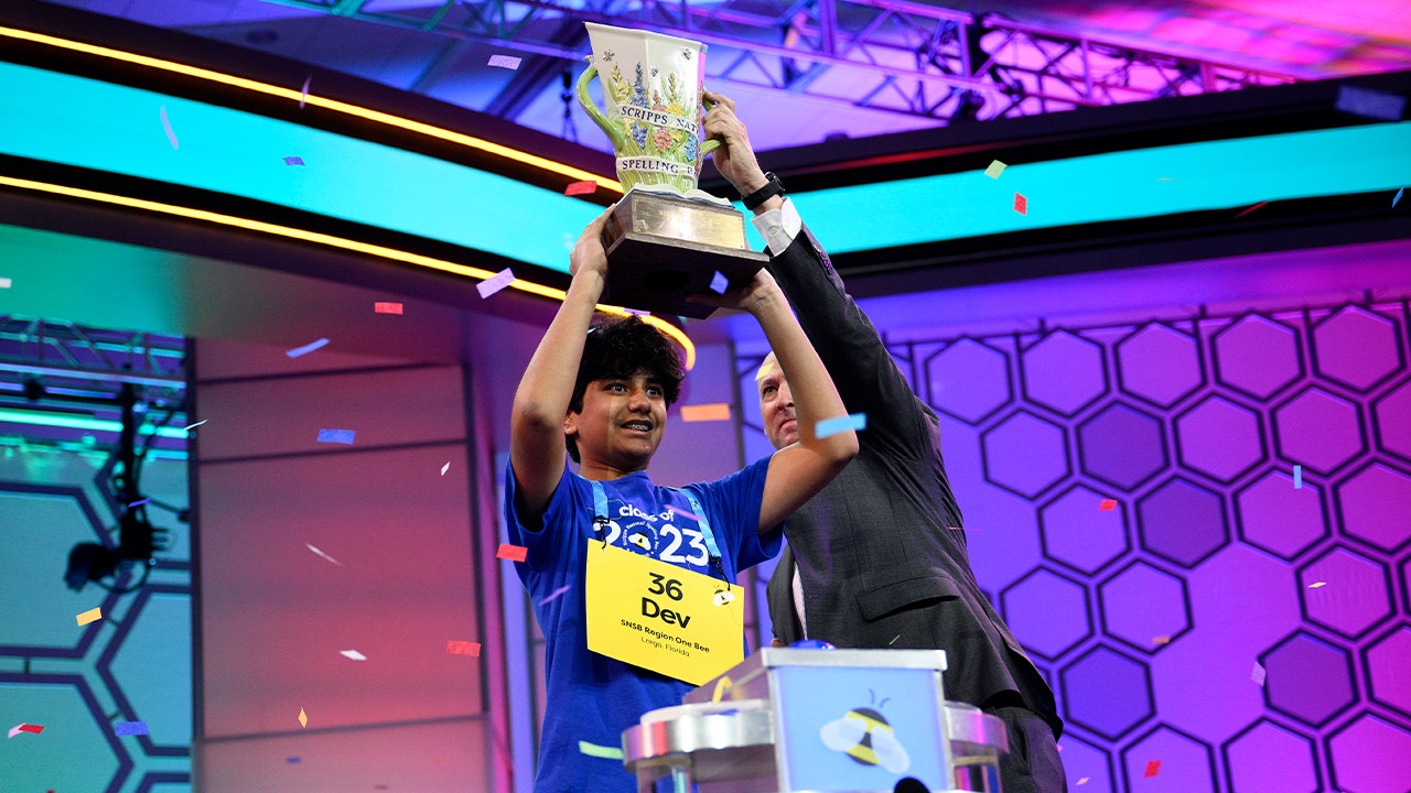 Florida teen Dev Shah wins Scripps National Spelling Bee after third attempt at trophy