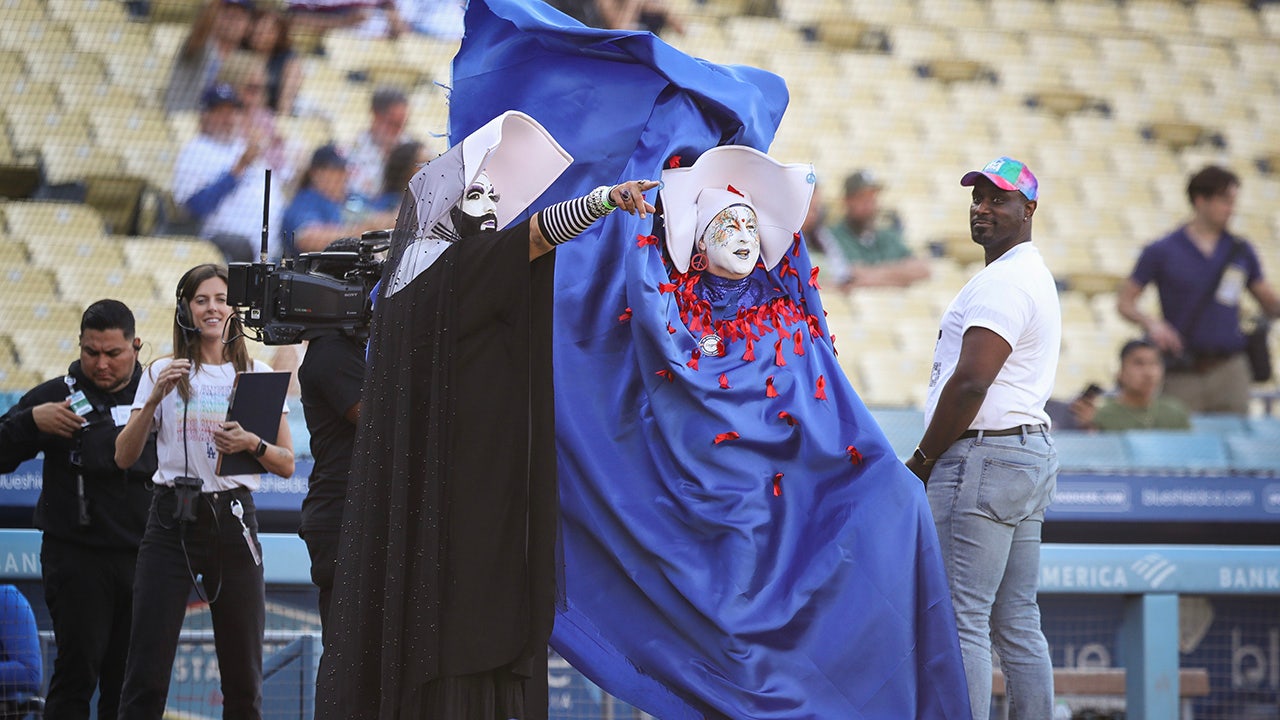 Dodgers honor anti-Catholic drag 'nuns' more than an hour before first  pitch inside nearly empty stadium