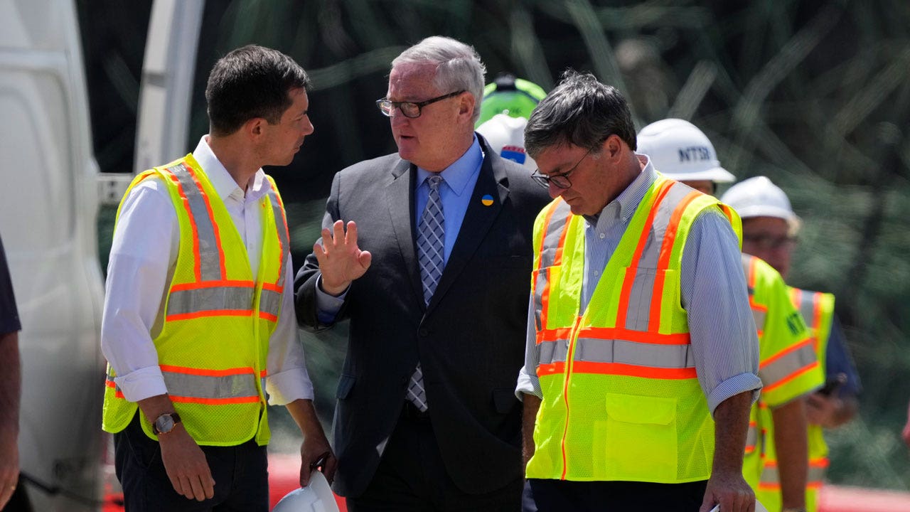 Transportation Secretary Buttigieg vows swift aid for repair of damaged Philadelphia I-95 section