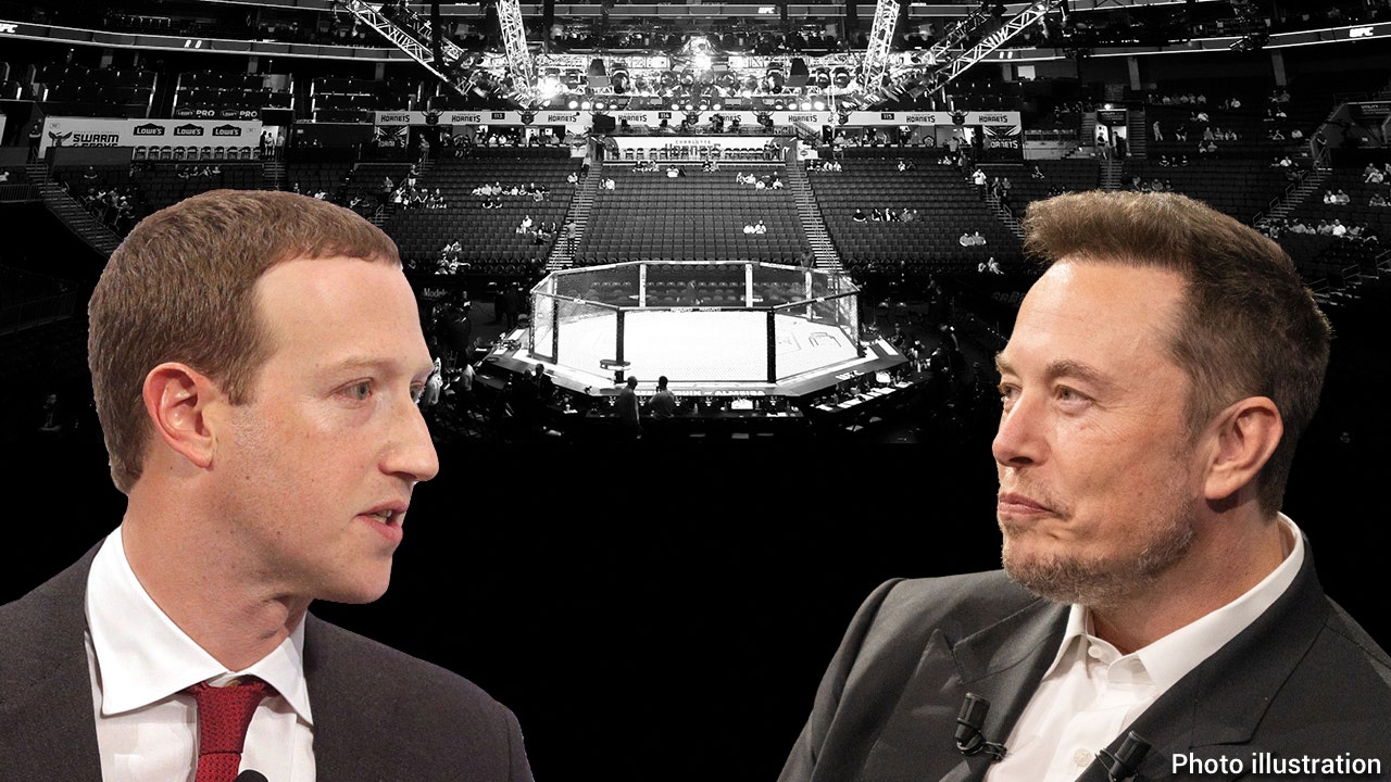 Zuckerberg, Musk in a photo illustration