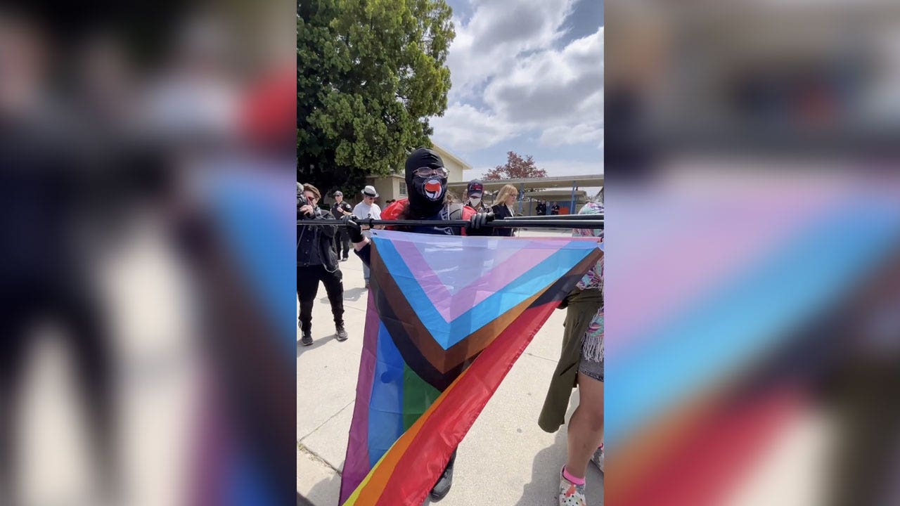 California parent says Antifa's appearance at protest makes them 'feel unsafe' sending their kids to school