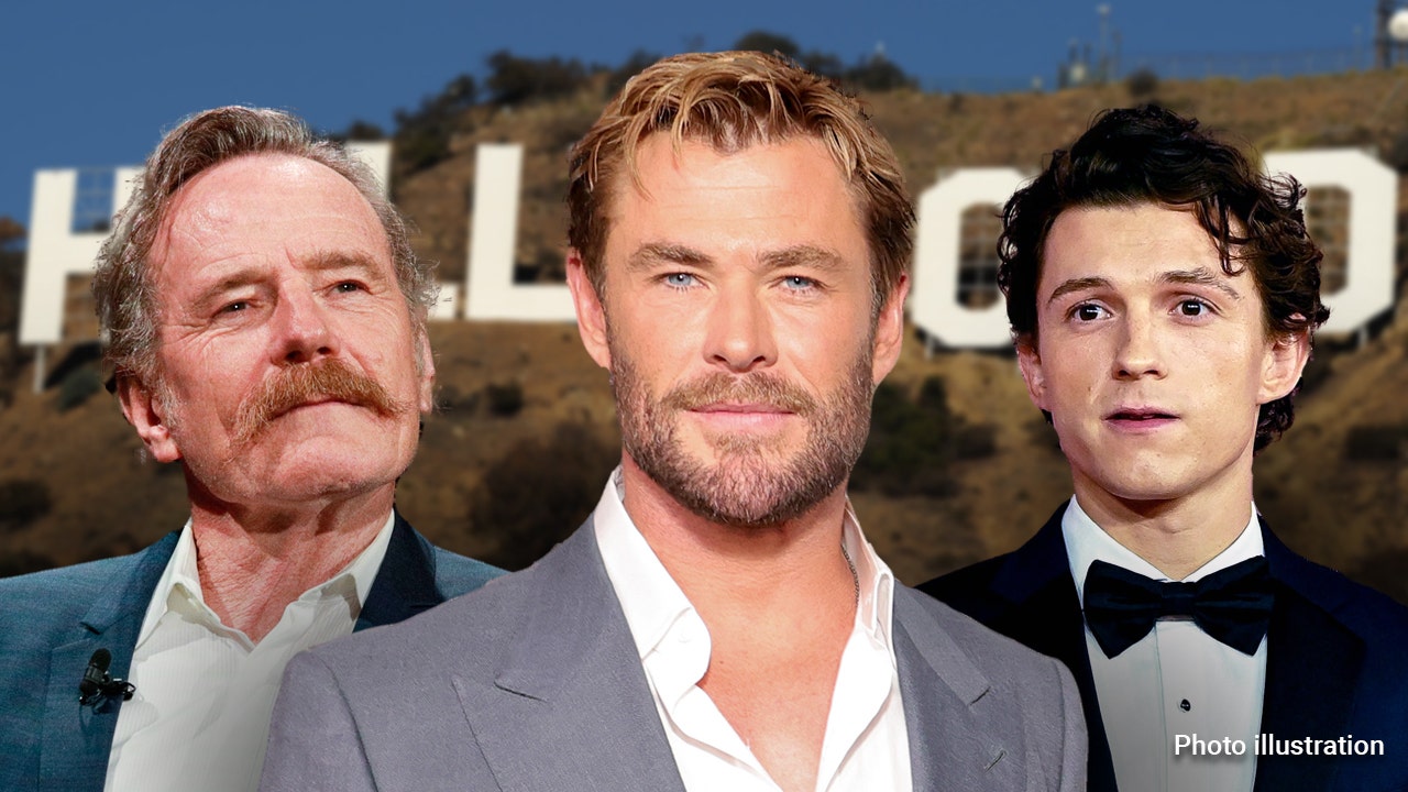 Hollywood stars Chris Hemsworth, Bryan Cranston and Tom Holland