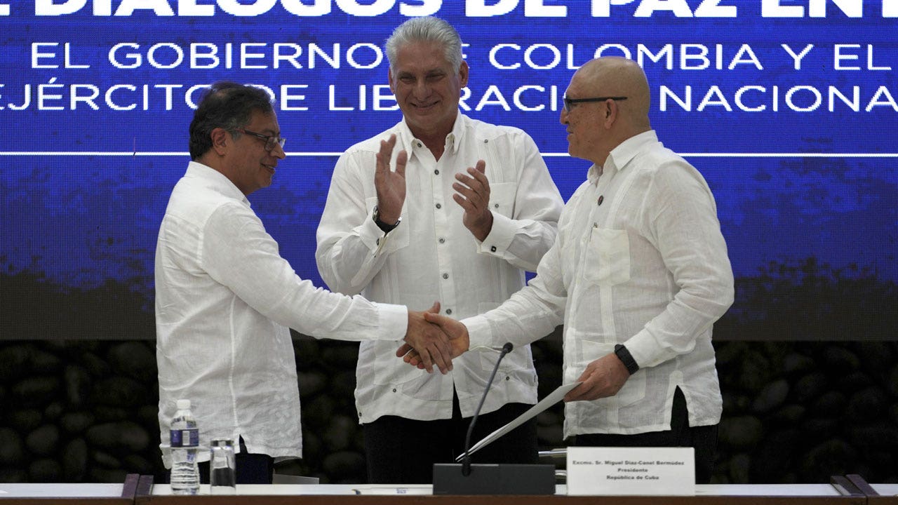Colombian government establishes 6-month ceasefire with largest remaining guerrilla group