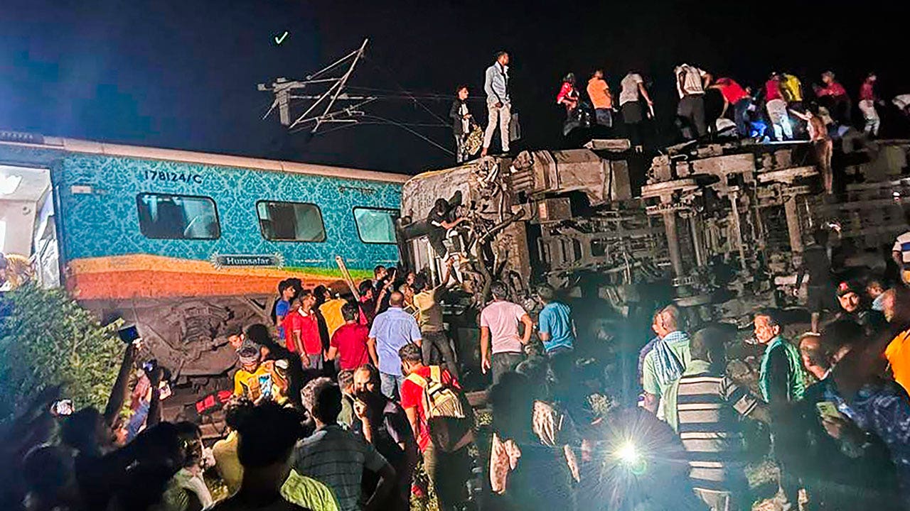Over 200 reported dead in horrific Indian train crash