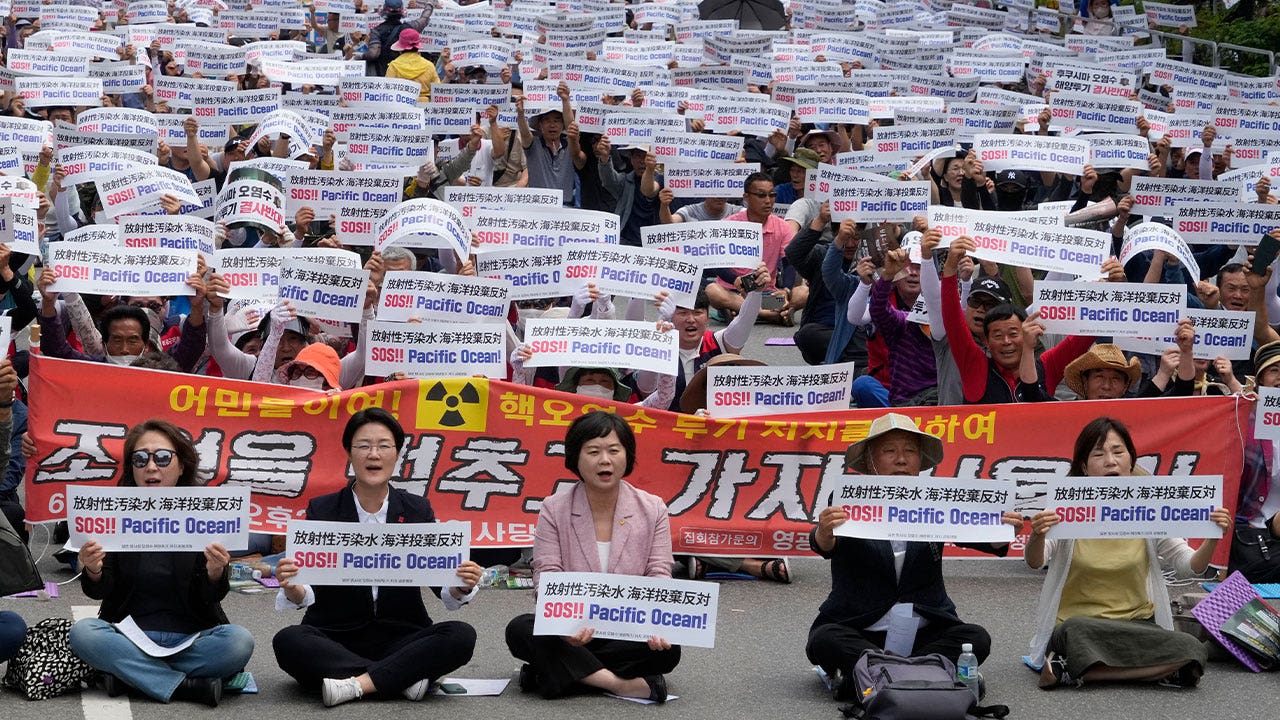 Japan’s Fukushima nuclear plant conducts tests to release treated radioactive wastewater into sea