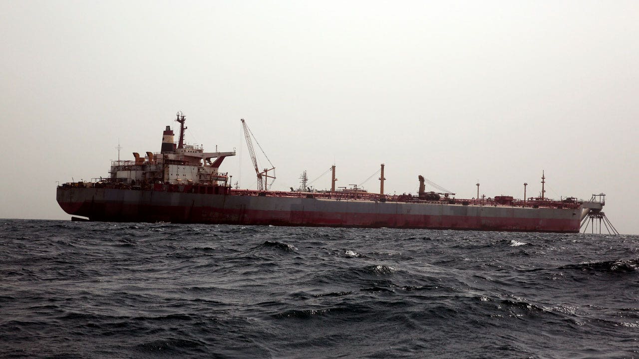 UN secures insurance for high-stakes transfer of crude oil from dilapidated tanker in Yemen