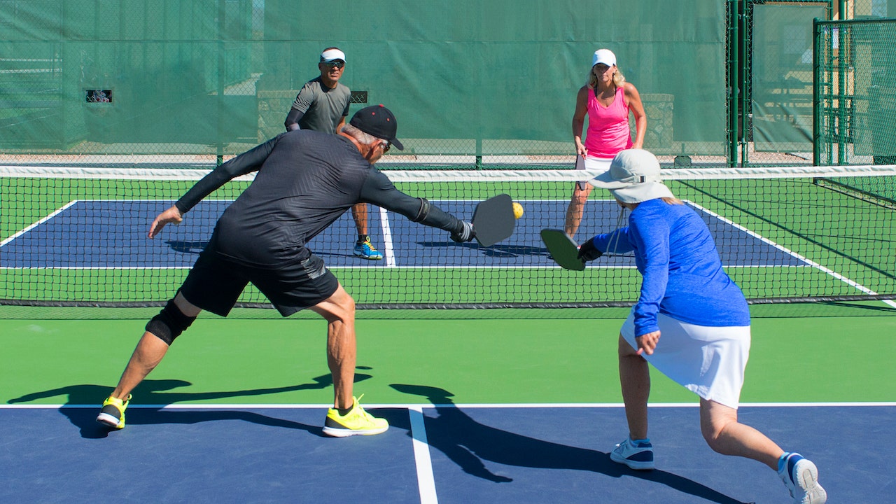 Pickleball game