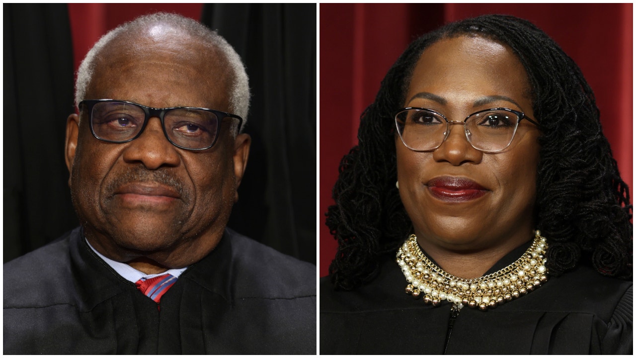 Thomas blasts Jackson’s ‘race-infused world view’ in Supreme Court ruling outlawing affirmative action