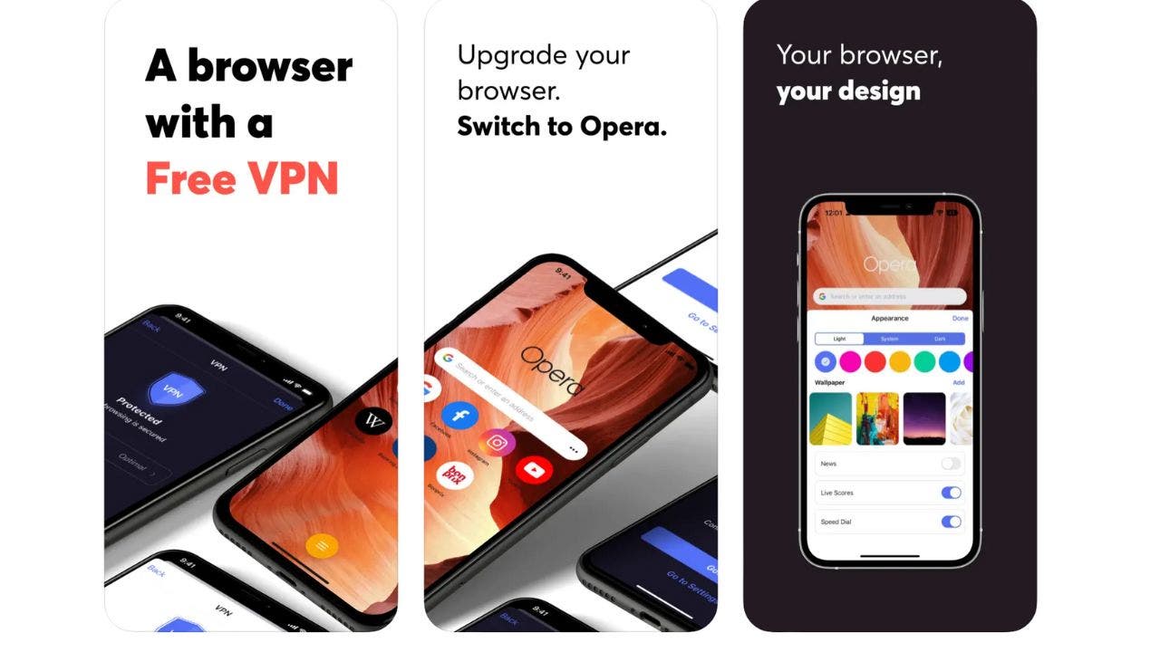 Opera app