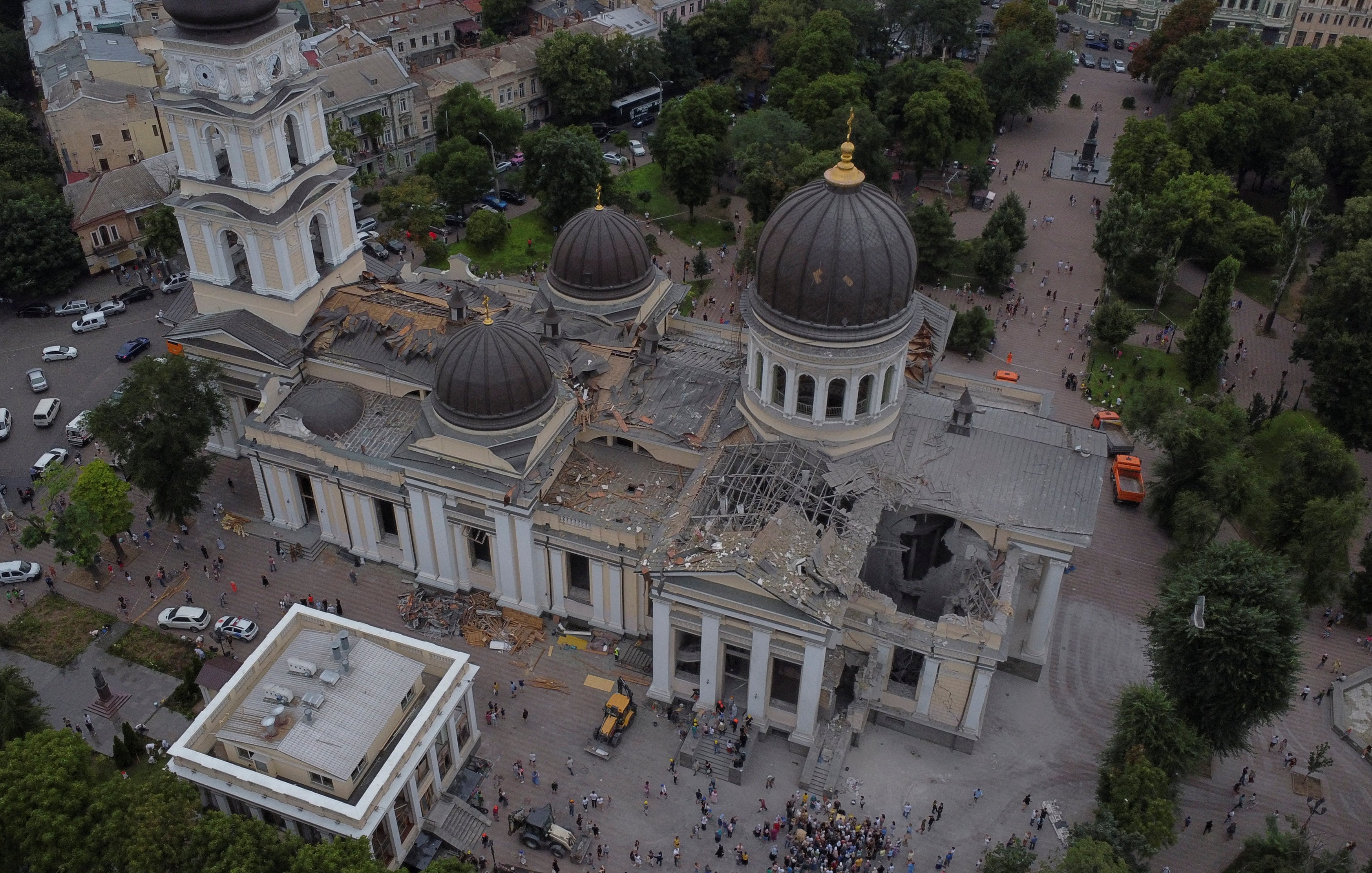 Nachwirkungen von Odessa in der Ukraine