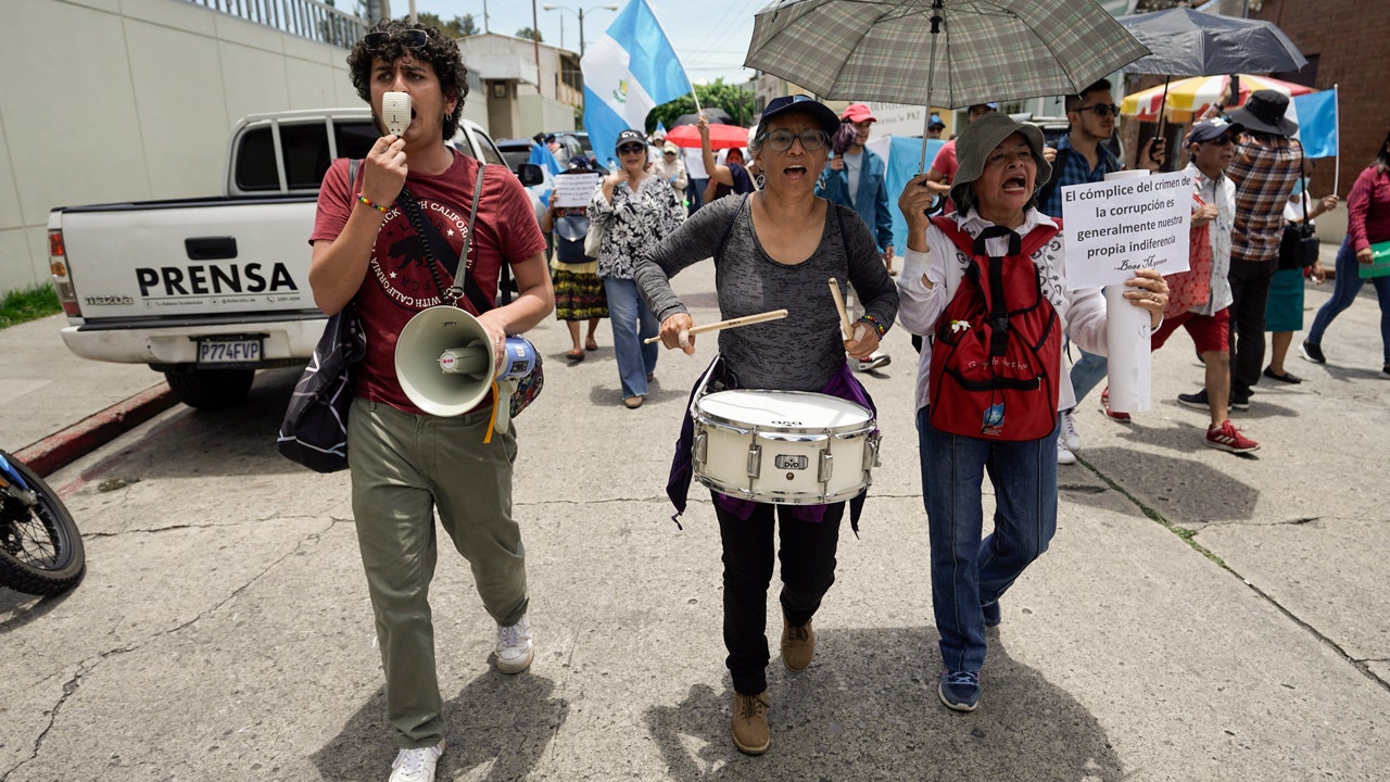 Manifestations au Guatemala