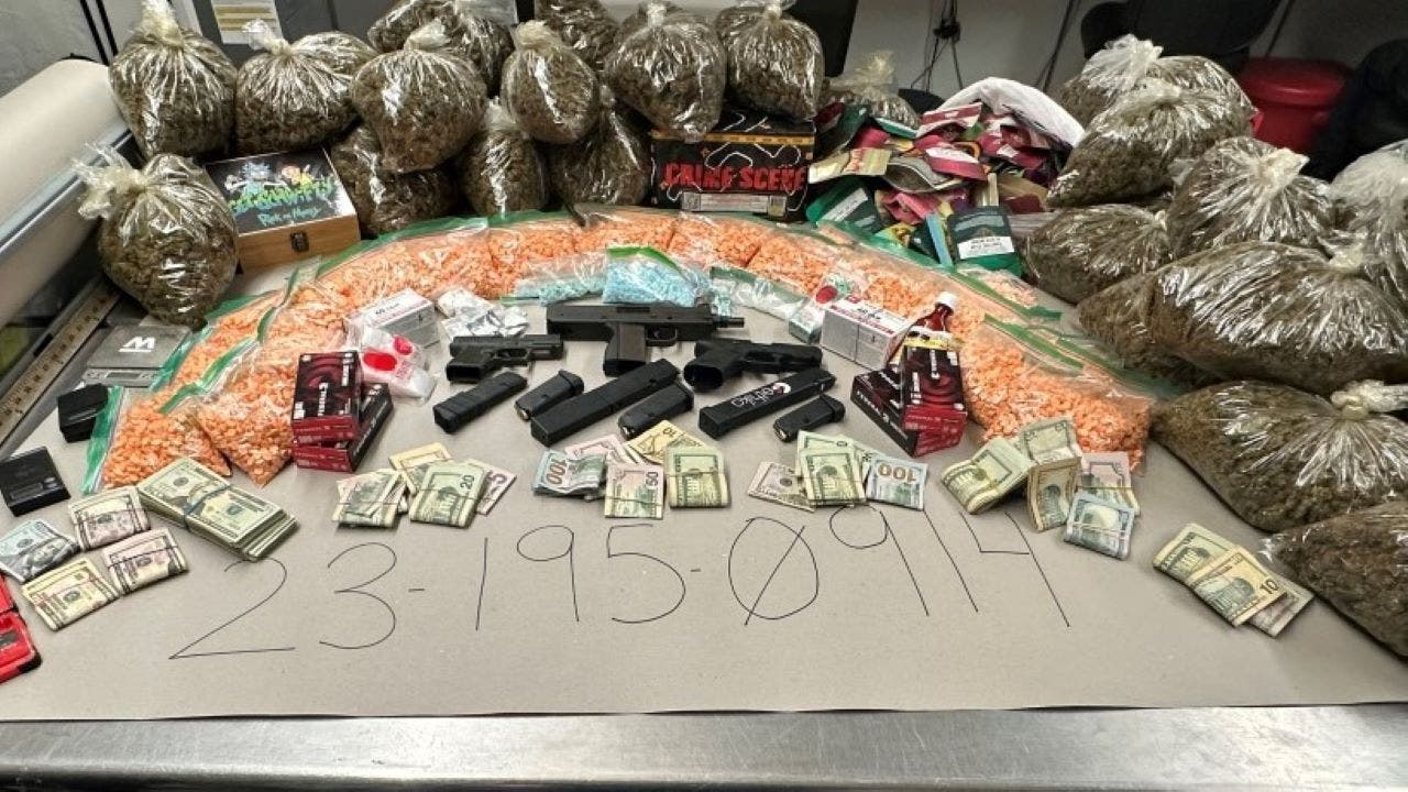 California authorities seize $1 million worth of street drugs in San Jose: police