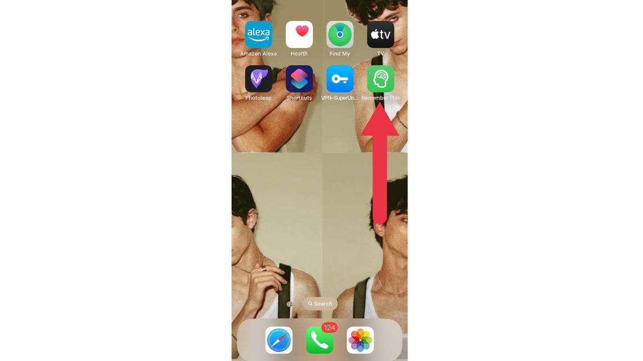 iPhone shortcut icon