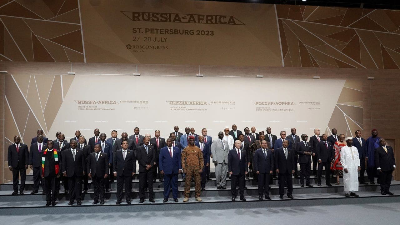 Vladimir Putin at Africa Summit