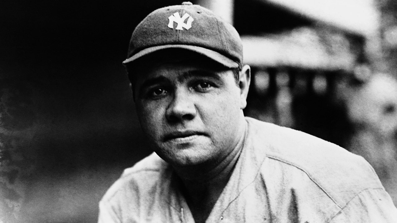 Babe Ruth with the Yankees