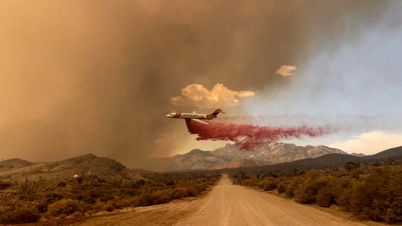 Dangerous 'fire whirls' add fury to vast wildfire spreading into Nevada ...