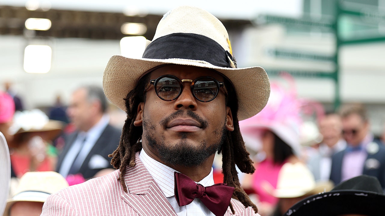 Cam Newton at the Derby