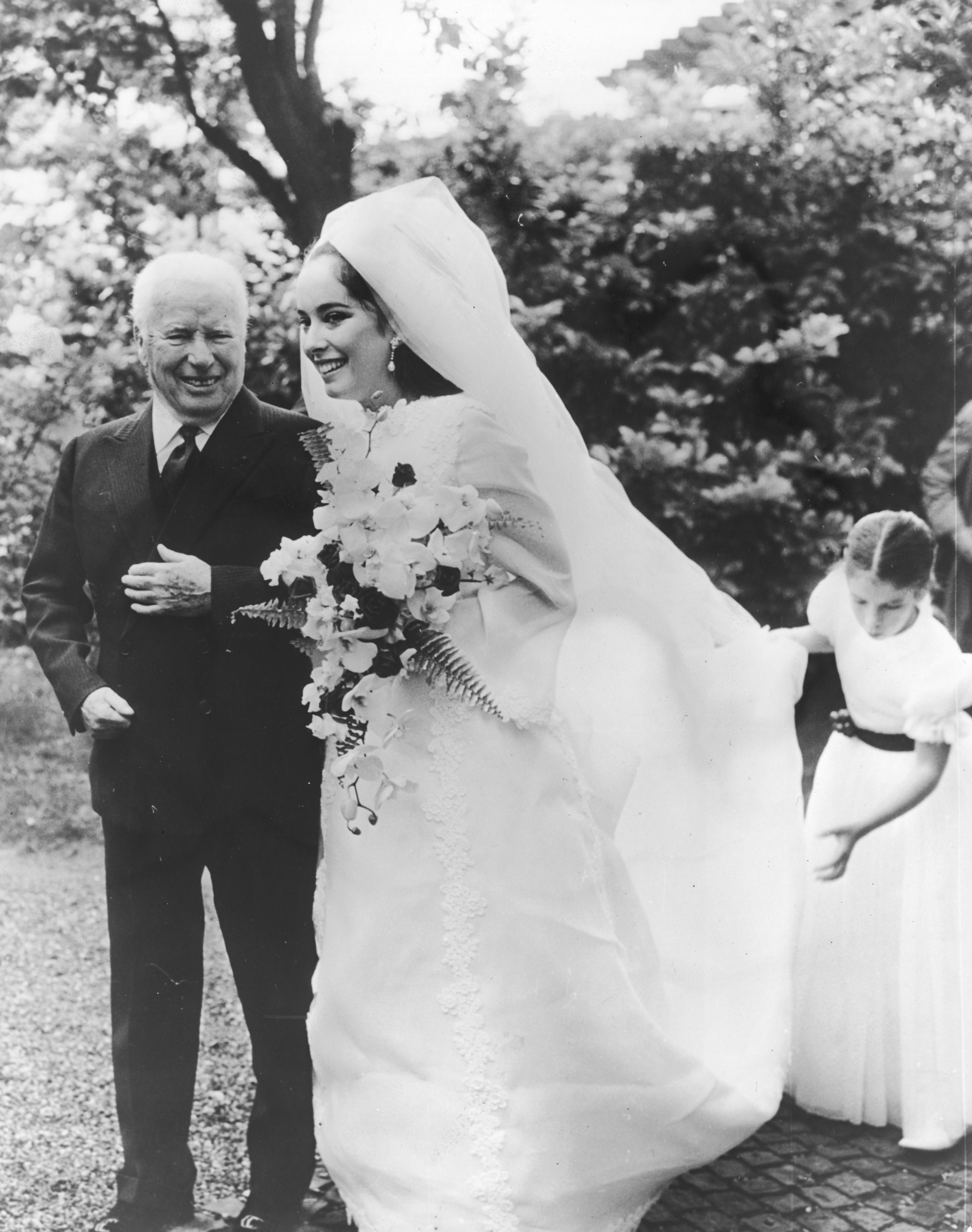 Charlie Chaplin's daughter got married.