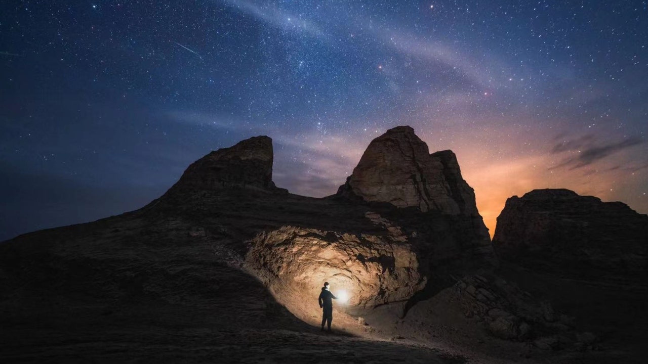 Meteorschauer in China