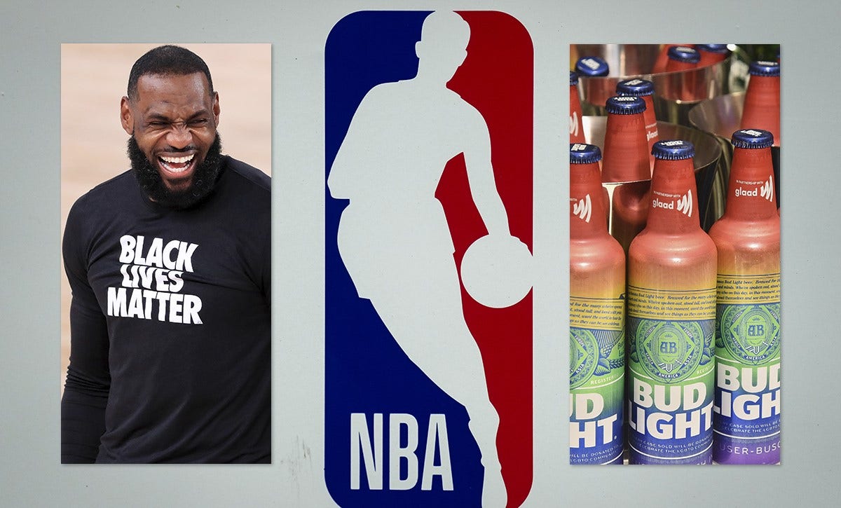 NBA is America's first Bud Light-style fiasco but you're not supposed to know that