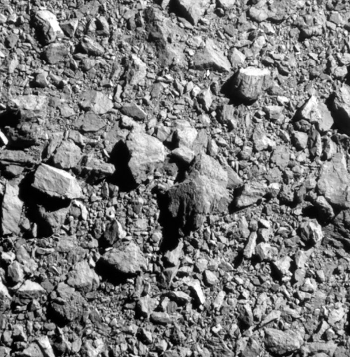 Das letzte vollständige Bild des Asteroiden Dimorphos