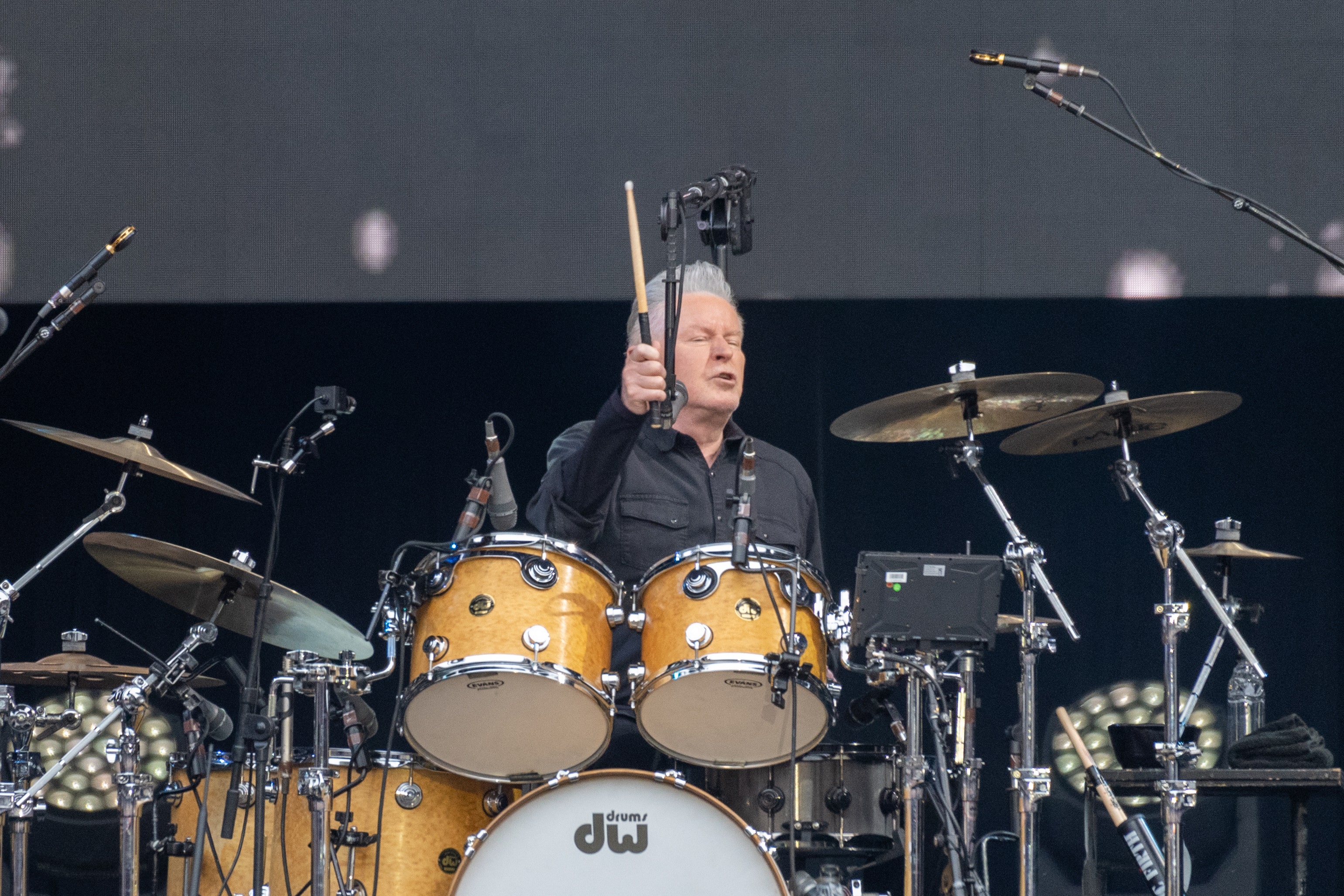 Don Henley on the drums