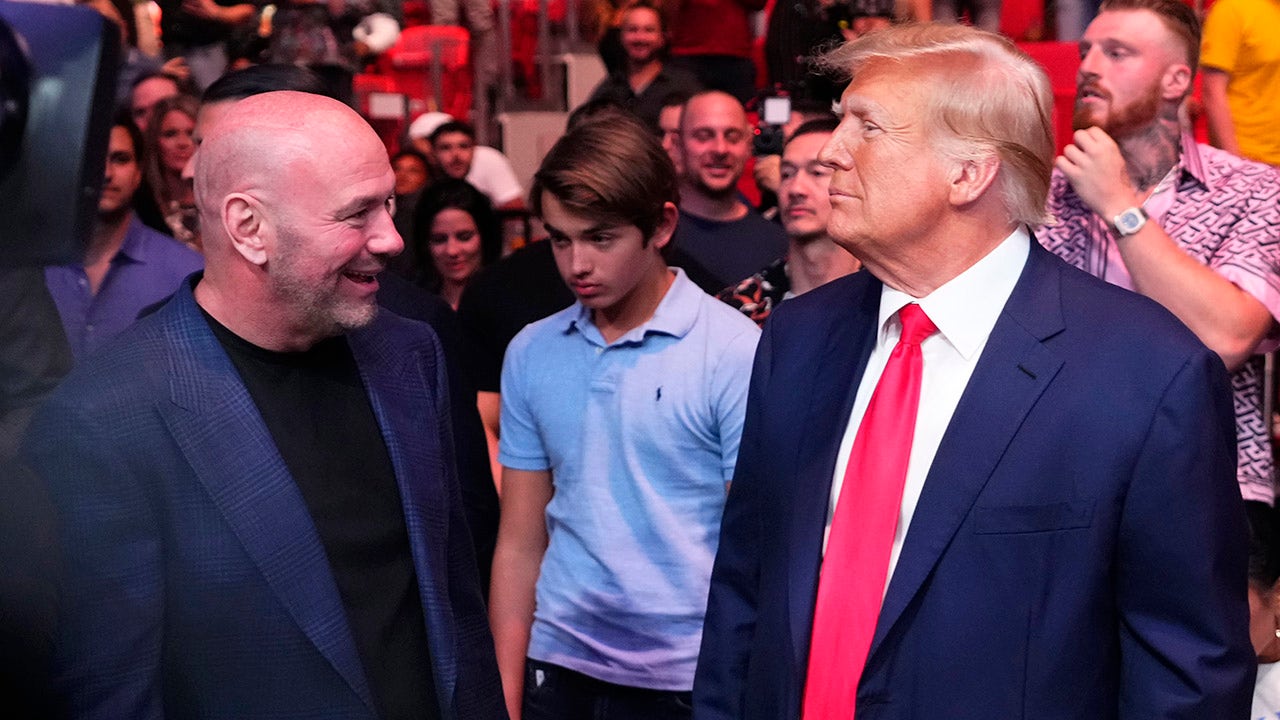 Read more about the article Donald Trump makes UFC 299 appearance after Georgia rally: ‘Easier business than politics’