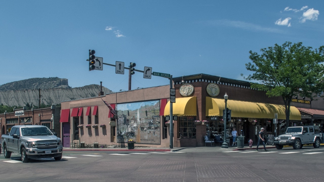 Avenue principale à Durango, Colorado