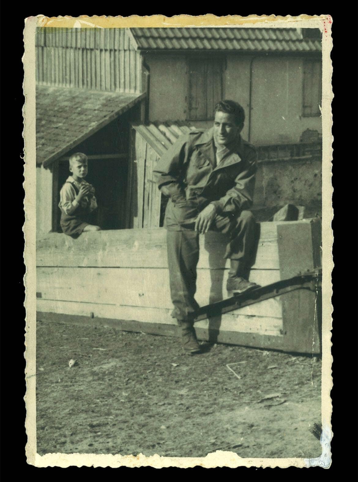 Tony Bennett in uniform during World War 2