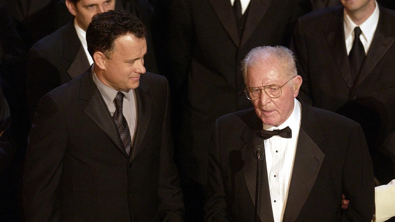 Tom Hanks and Dick Winters