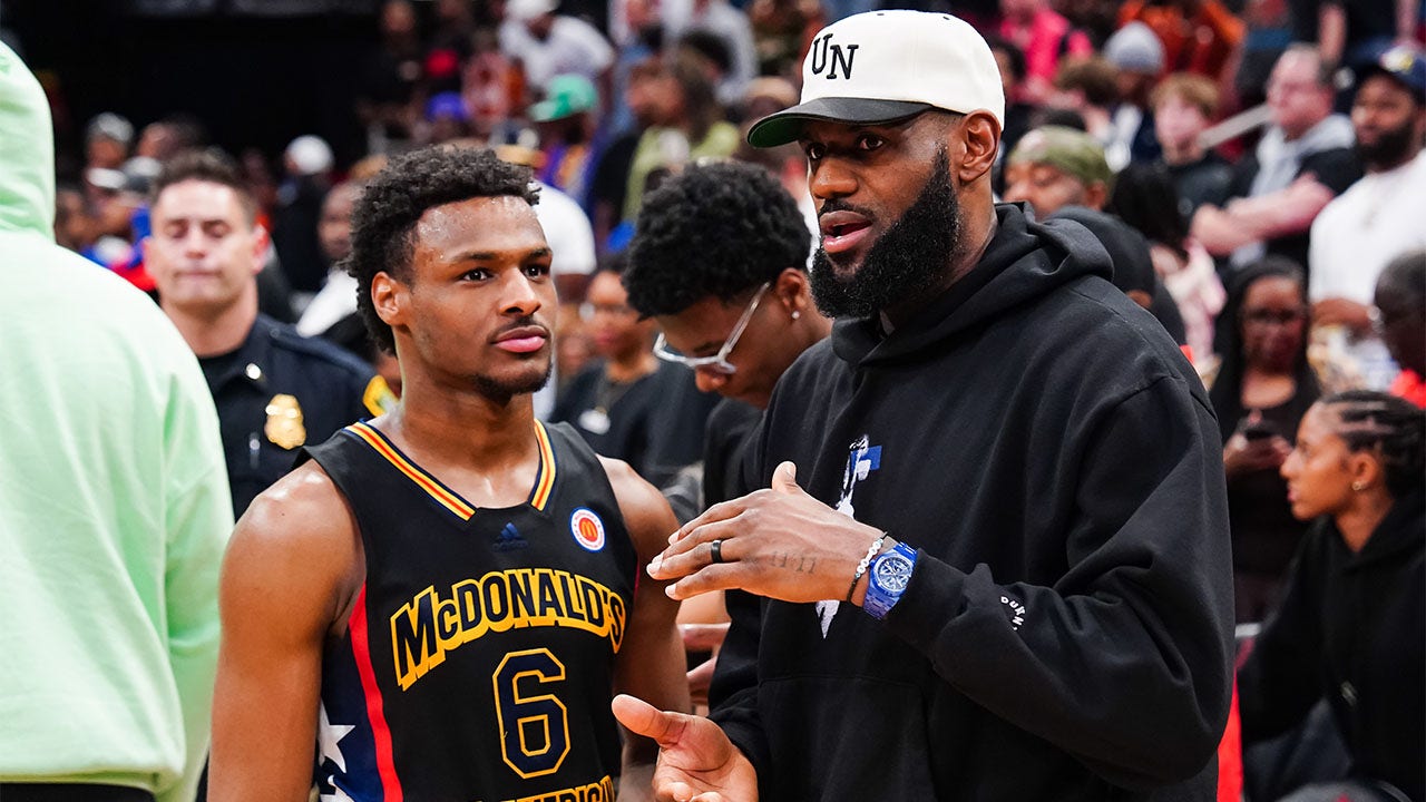 Bronny James says the winner of a 1 on 1 with his father LeBron James remains ‘to be determined’