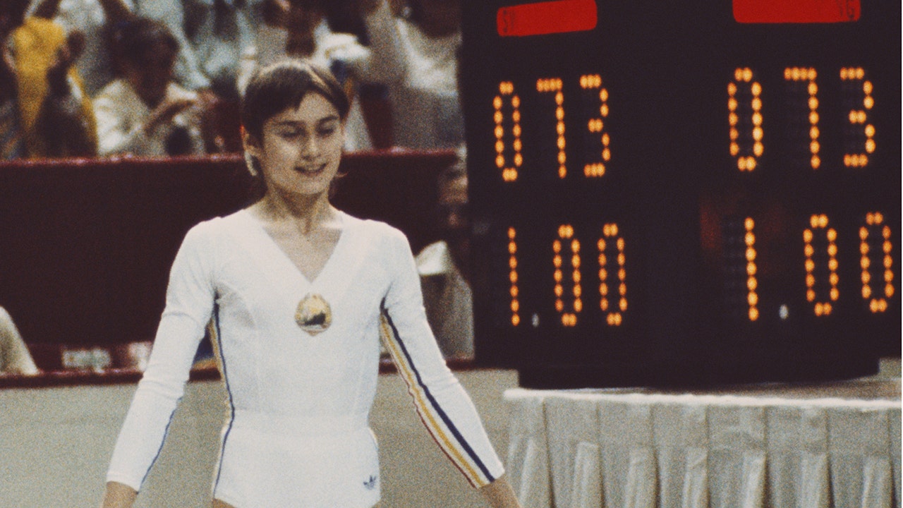 On this day in history, July 18, 1976, Nadia Comaneci scores perfect 10 at Summer Olympics
