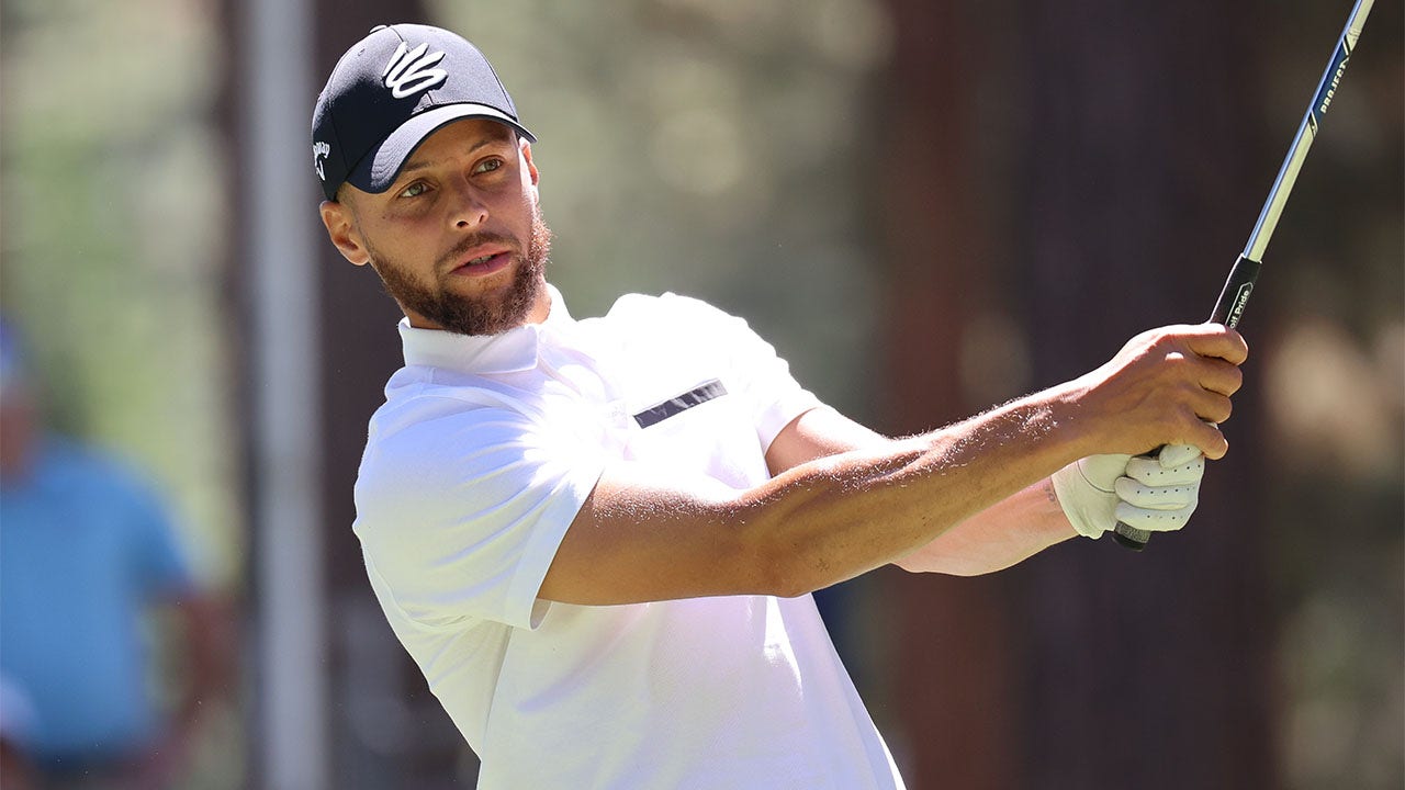 Warriors’ Steph Curry drills hole-in-one at celebrity tournament, setting off wild celebration