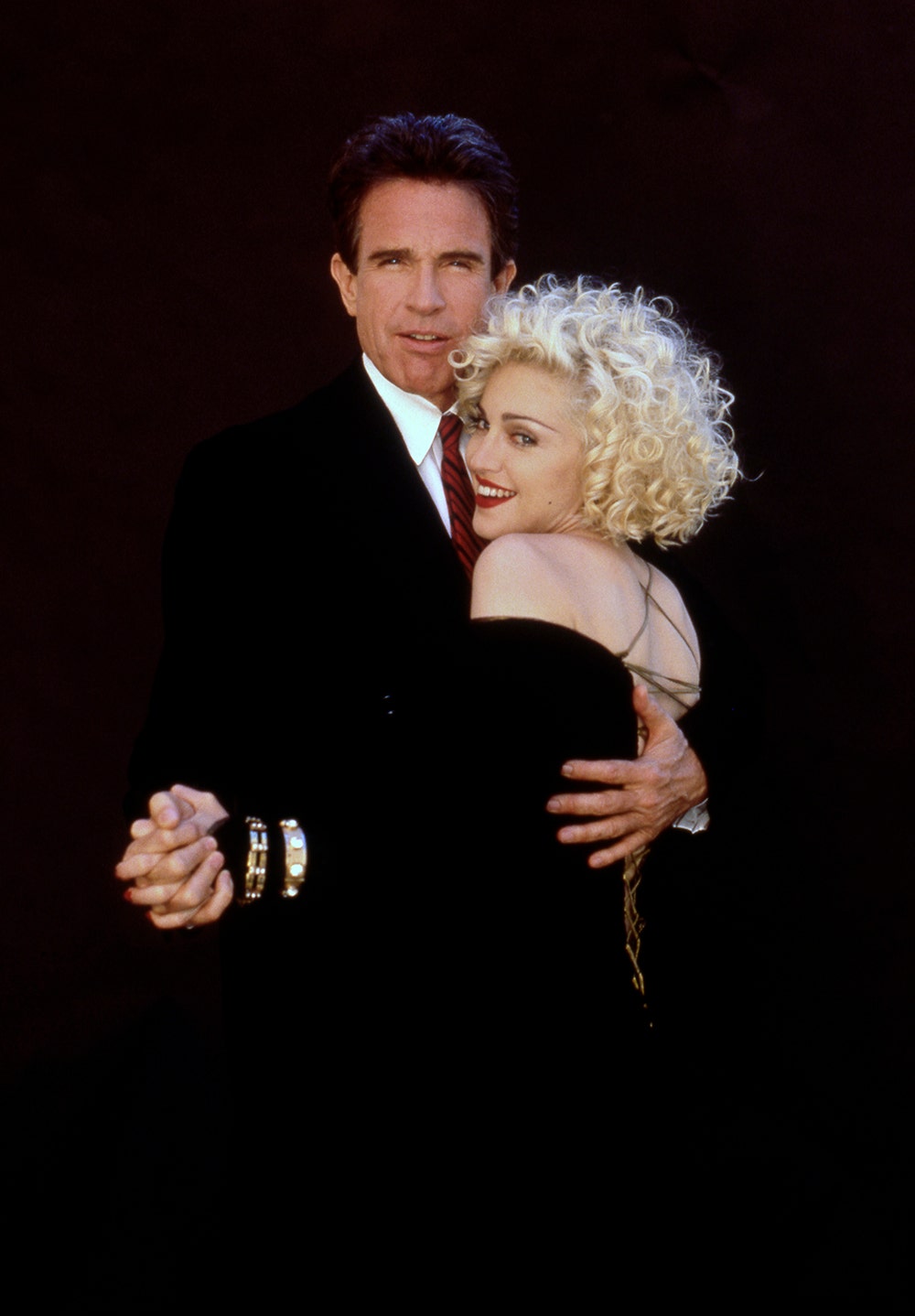 Warren Beatty and Madonna