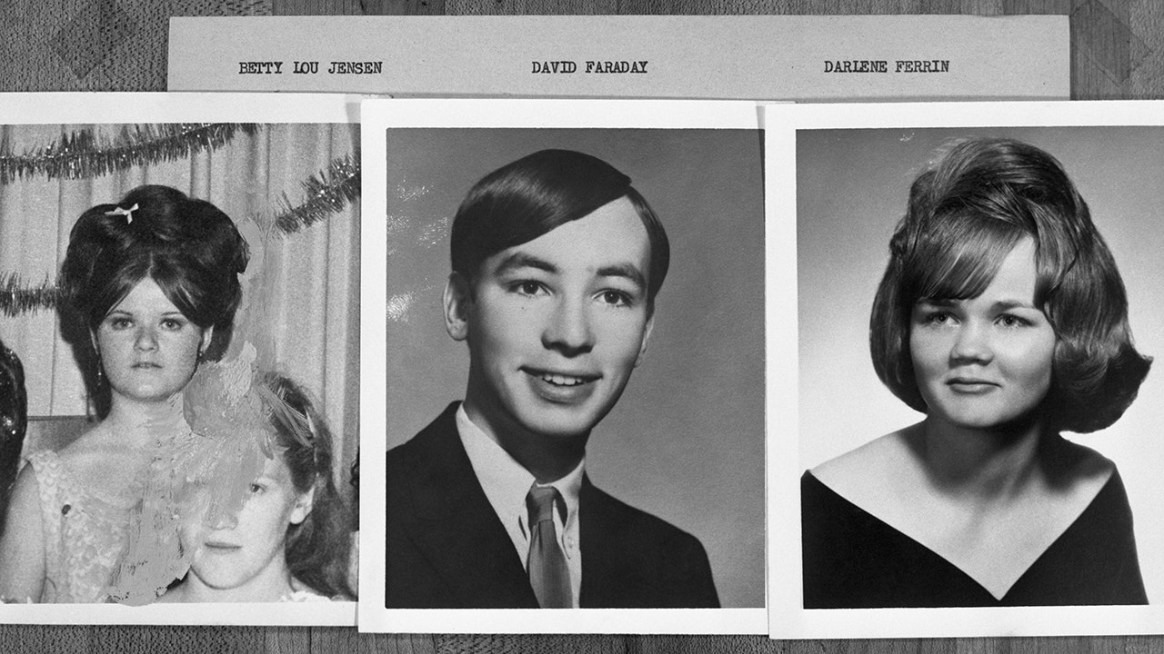 A composite photo of the Zodiac killer victims