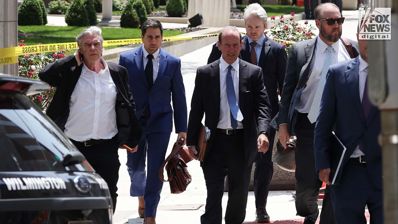 Hunter Biden’s legal team exits court