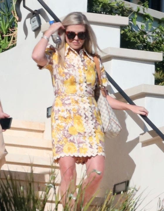 Mystery woman leaves Hunter Biden's lawyer's house
