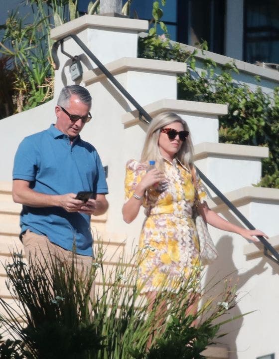 Mystery man woman leave Hunter Biden's lawyer's house