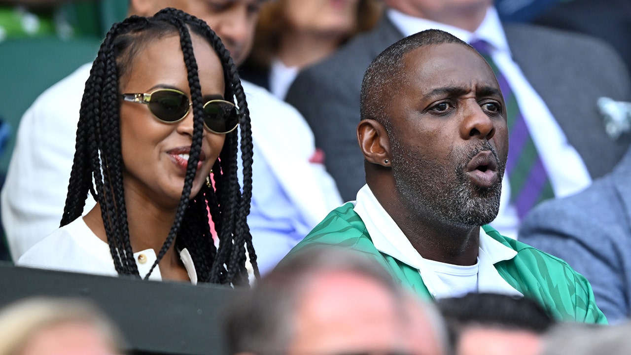 Idris Elba at Wimbledon