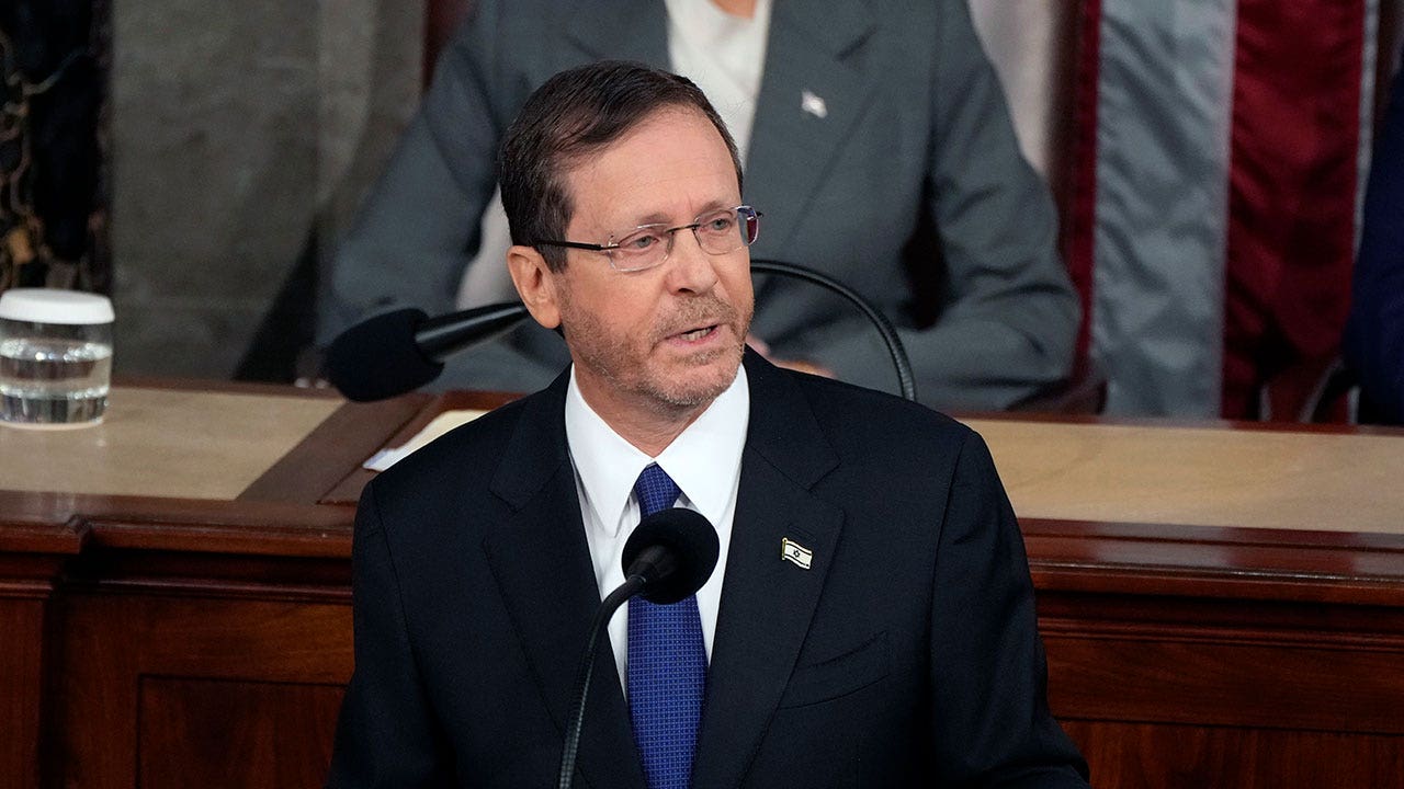 Isaac Herzog, President of Israel, addresses joint session of Congress