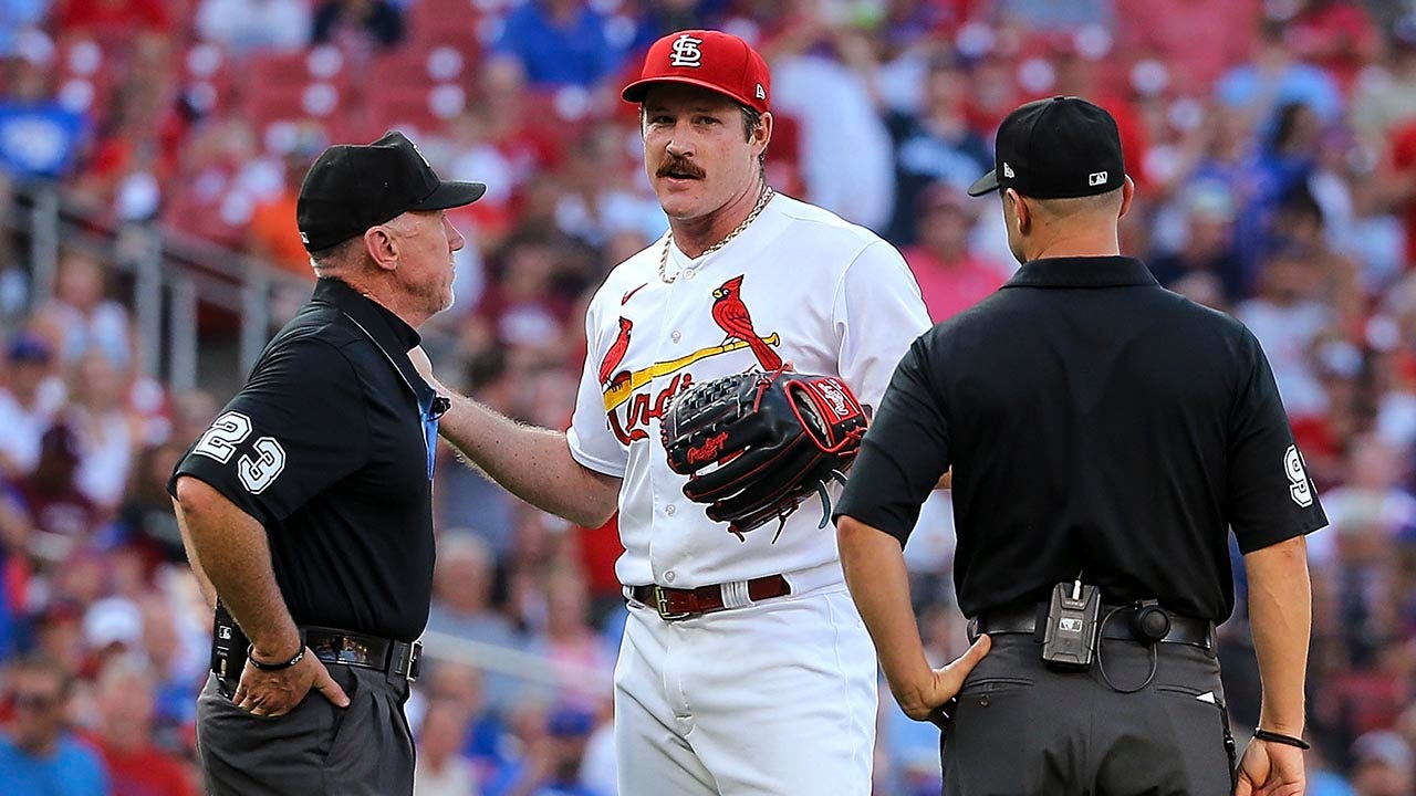 Miles Mikolas is thrown out